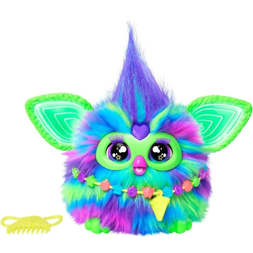Furby Aurora Furbealis Mozog, Beszel, Enekel, Vilagit, Sot, Tobb Mint 600 Fordulat-perc Sebesseggel Reagal A Hangodra, Hasbro (12474)