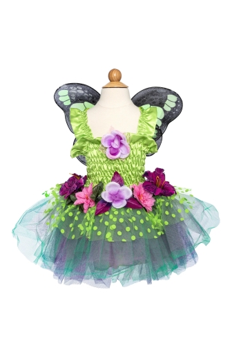 Fairy Blooms Deluxe-wings, Grn, Us 3-4, Great Pretenders (66031)