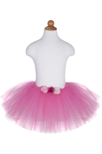 Rose Tutu, Dk, Pink, Us 4-6 Meret, Great Pretenders (66205)
