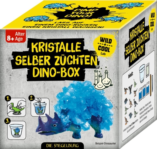 Kristályok növesztése - dino Wild+Cool, Spiegelburg (80568)