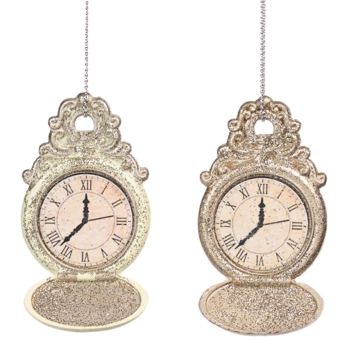 Frozen Open Clock-watch Orn Ass-2 Champ 7cm, GoodWill (71145)