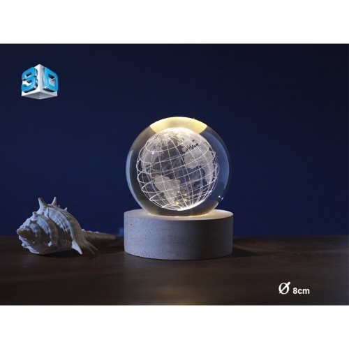 3d Kristalygomb Kozepes Gomb Tobbszinu Fennyel D, Trediser (42633)