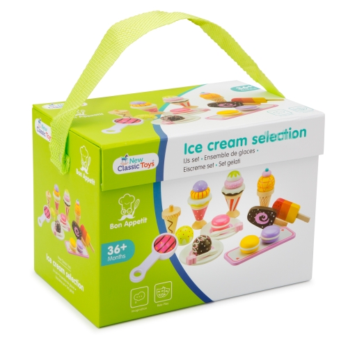 Uj Klasszikus Jatekok Fagylaltkeszlet, New Classic Toys (06303)