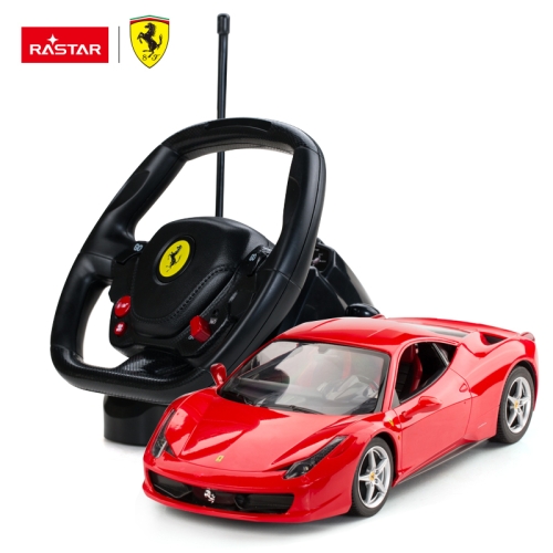 Ferrari 458 Italia Rádióvezérlésű játékmodell 114, Rastar (06851)