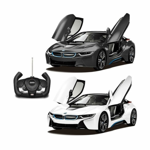 BMW i8 Rádióvezérlésű játékmodell 114, Rastar (08466)