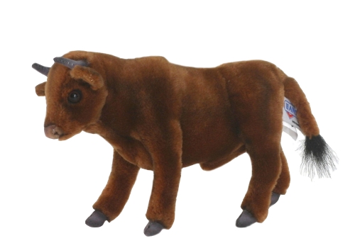 Bika puha játék, hossza 22 cm, Hansa (58414)