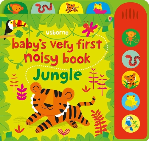 Az első zenei könyv Dzsungel hangjai, Usborne (21732)