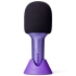 Glitter Groove mikrofon - Lila, Lalarma (26866)