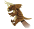 Hansa Plüss Játék Triceratops báb (rozsdabarna) 42 cm.H (7746)