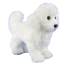 Hansa Plüss Játék Bichon Frise álló 40 cm.L (8746)