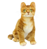 Hansa Plüss Játék Gyömbér Macska Ülő 30cm.H (8786)
