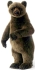 Mozgó puha játék Grizzly medve állva, magassága 66 cm (htc 3606), Hansa (02011)